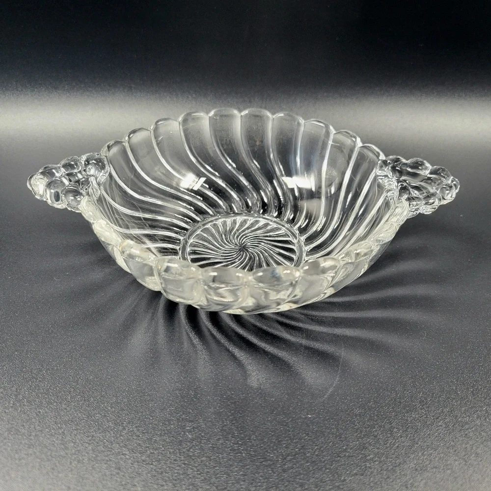 VTG Fostoria Colony 2412‎ Swirl Glass 7